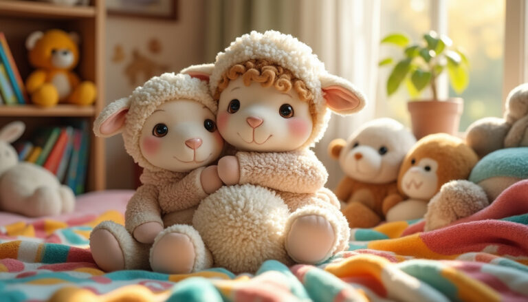 Pourquoi le doudou mouton est-il le compagnon idéal pour les enfants ?