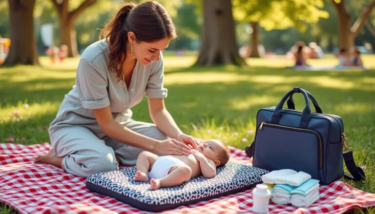 découvrez les avantages d'un tapis à langer nomade pour faciliter vos sorties avec bébé. pratique, compact et hygiénique, il s'adapte à tous vos déplacements tout en garantissant le confort de votre enfant où que vous soyez.