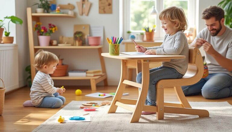 découvrez les avantages d'une chaise en bois évolutive pour accompagner la croissance de votre enfant. alliant durabilité, confort et design, cette solution s'adapte à chaque étape de son développement tout en embellissant votre intérieur.