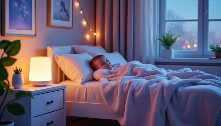 découvrez nos conseils pour choisir la veilleuse à bruit blanc parfaite pour apaiser et aider votre bébé à s'endormir paisiblement. critères, avantages et astuces pour un sommeil serein garanti !
