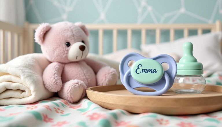 découvrez les avantages d’une sucette personnalisée pour votre bébé : un accessoire unique, rassurant et adapté à ses besoins, idéal pour allier confort, hygiène et originalité dès la naissance.