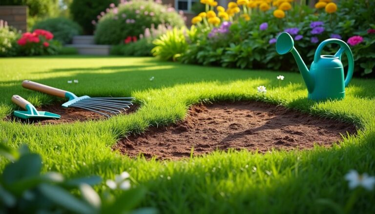 Comment identifier et traiter les trous plats dans votre jardin